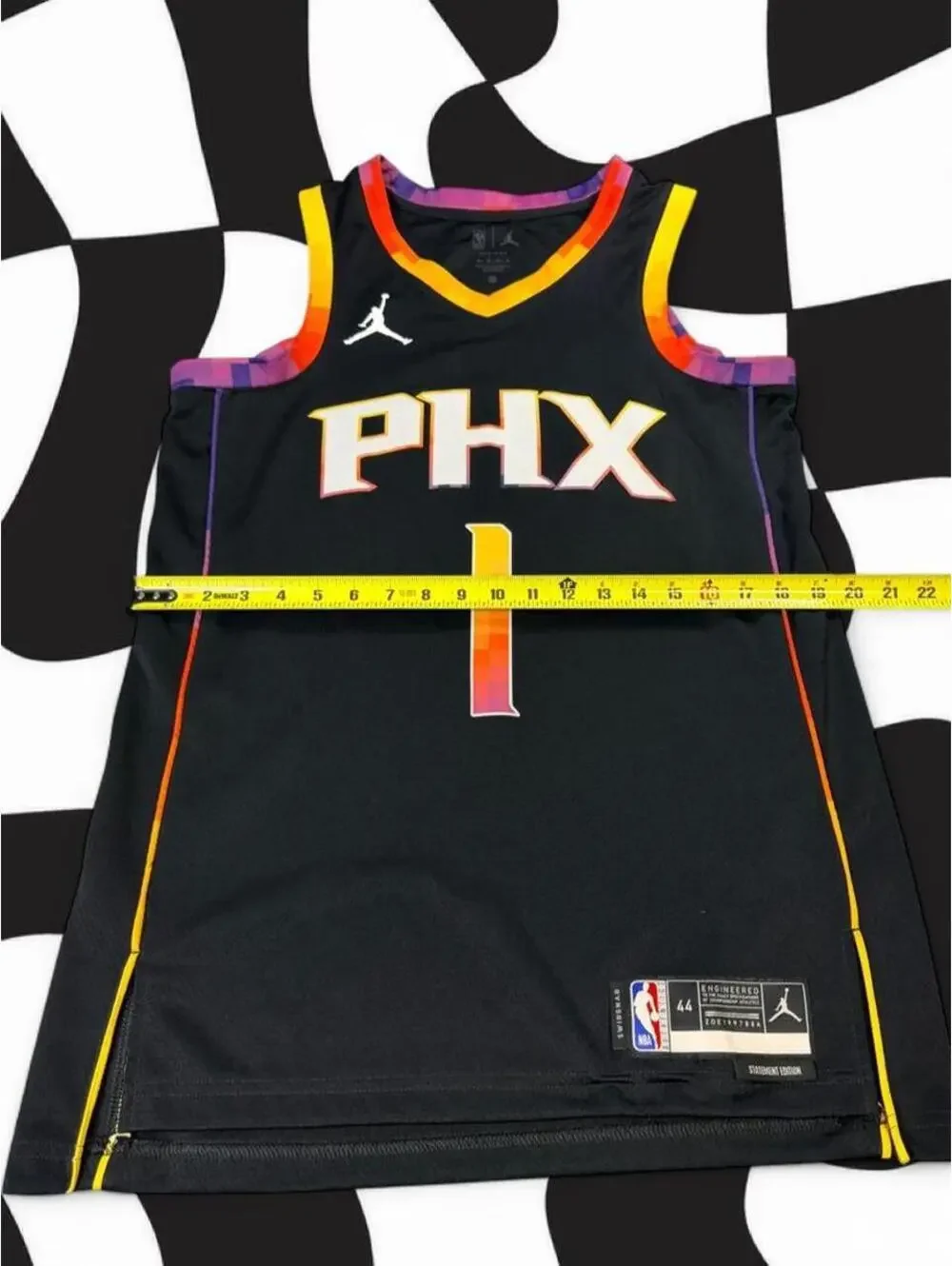 Jordan Men's Black and Multi Vests-tanks-cami